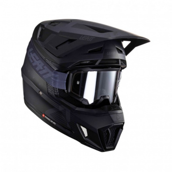 Шлем с очками leatt kit moto 7.5 v24 stealth