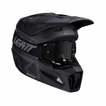 Шлем с очками leatt kit moto 3.5 v25 stealth