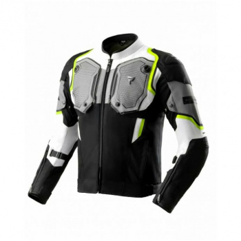 Куртка текстильная rebelhorn borg 2 black grey fluo yellow