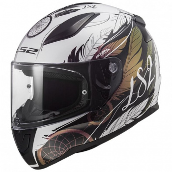 Шлем ls2 ff353 rapid ii boho white black pink-06