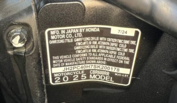 Honda CBR RR, 2024 г.