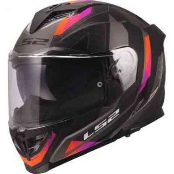 Шлем ls2 ff818 storm iii sporty grey purple